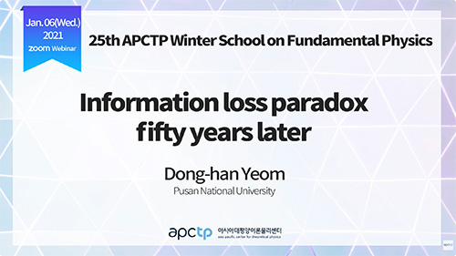 Information loss paradox fifty years later by Dong-han Yeom (1/6)