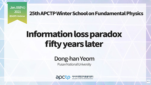 Information loss paradox fifty years later by Dong-han Yeom